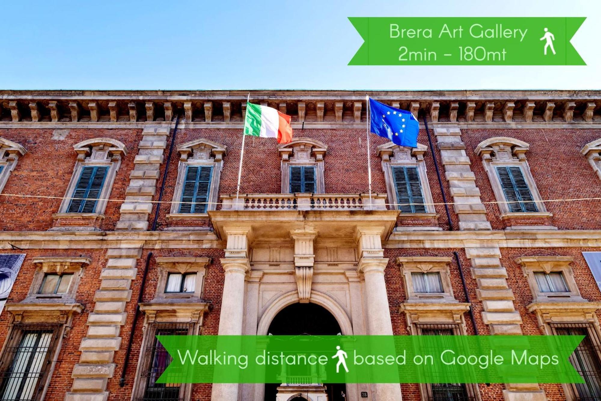 Lovely Apartments In The Hearth Of Brera By Rentopolis Milano Dış mekan fotoğraf